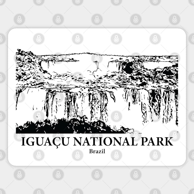 Iguaçu National Park - Brazil Magnet by Lakeric